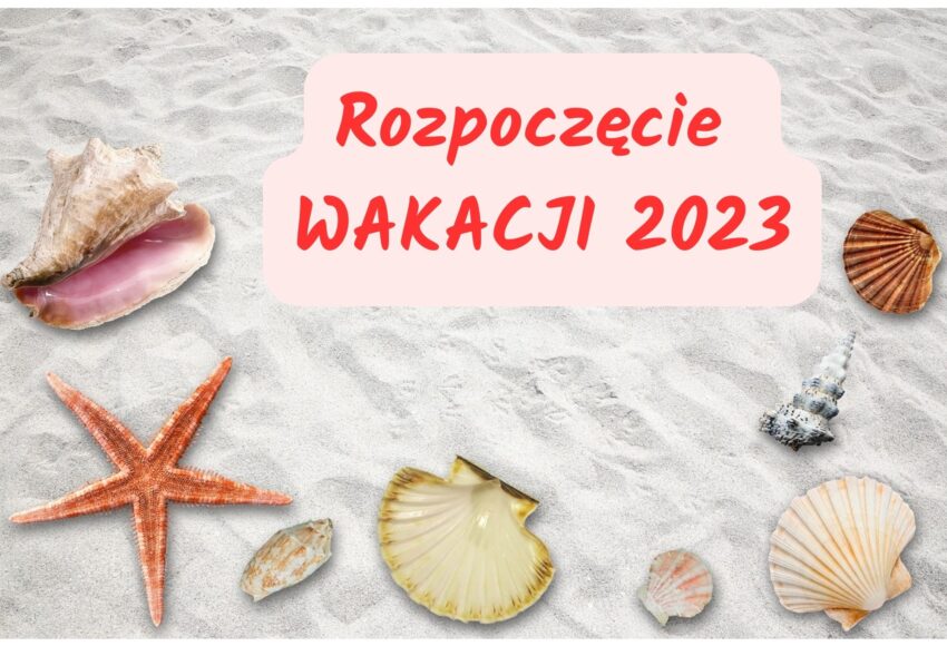 grafika rozpoczęcie wakacji