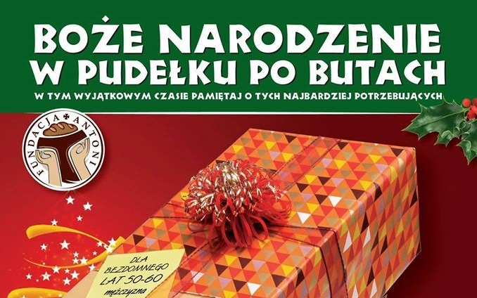 grafika akcji Boże narodzenie w pudełkach po butach