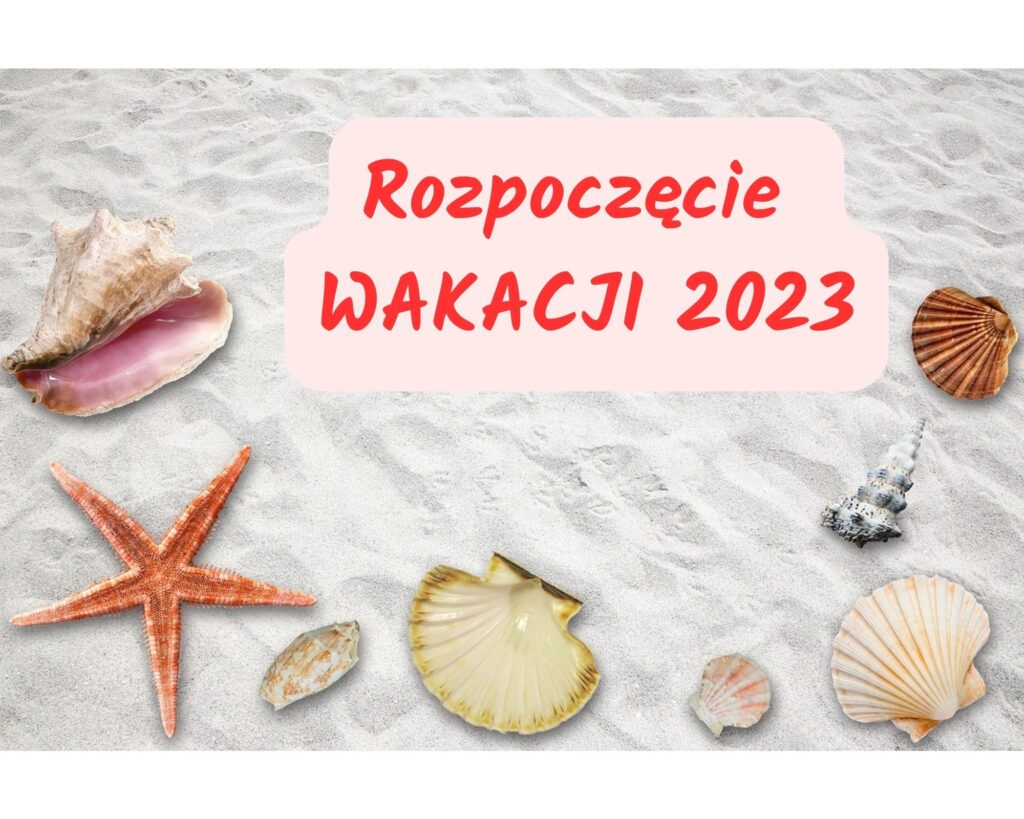 grafika rozpoczęcie wakacji