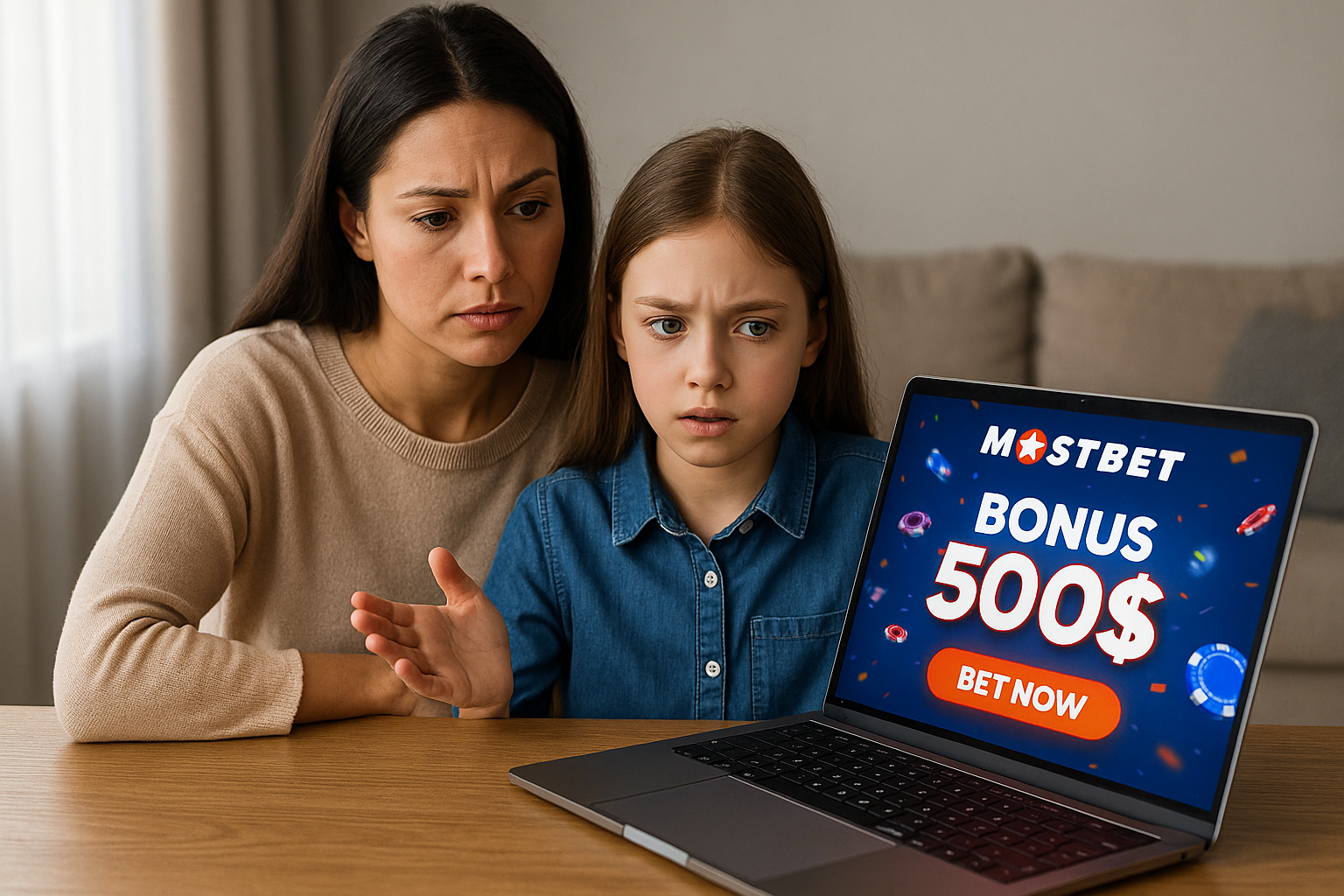 Dzieci i Mostbet Reklama w Internecie